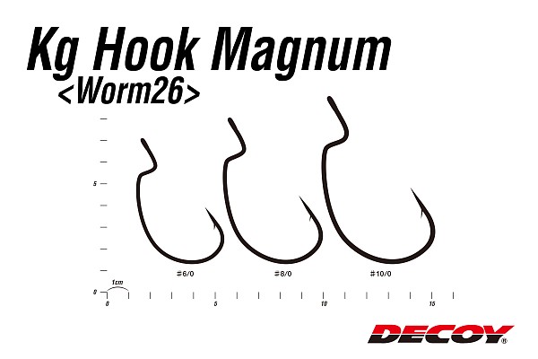 Worm 26 Kg Hook Magnum