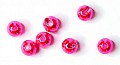 TSR Вольфрамовые головки с вырезом граненые 4.5mm 0.67g M pink