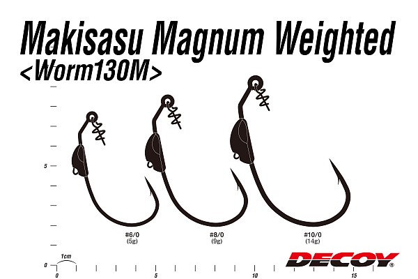  Worm 130M Makisasu Magnum Weighted